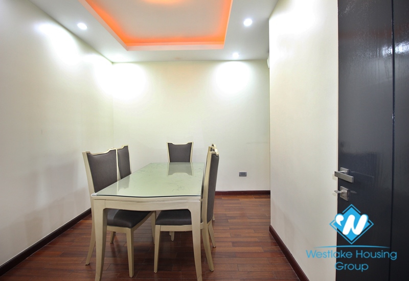 This three-bedroom high-floor apartment is fully furnished for rent